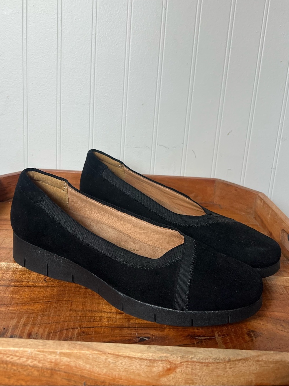 Clarks artisan Daelyn Hill Suede Wedge 9.5